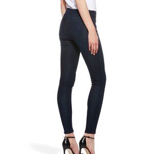 Mott & Bow 28x30 Mid Rise Skinny Jane Jeans Medium/Dark Blue Denim Stretch